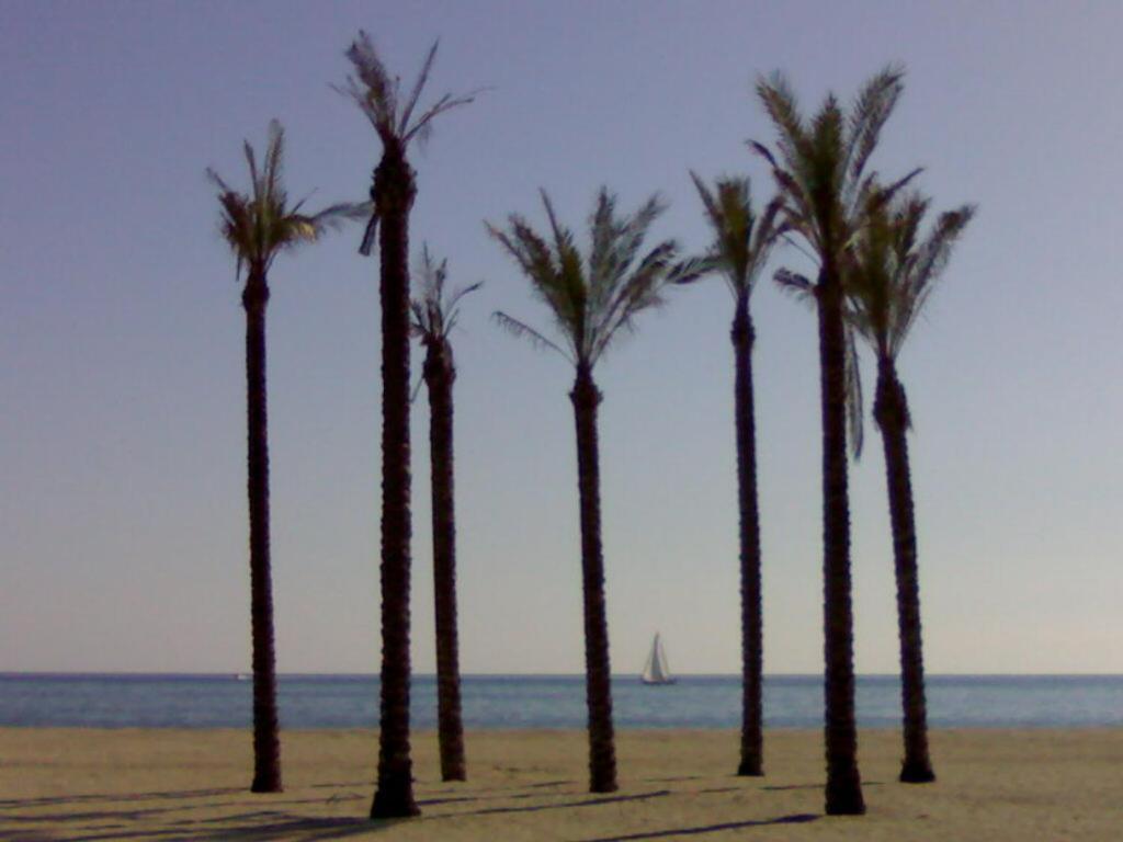 Atractivo Apartamento En La Playa Con Parking Roquetas de Mar Exterior photo